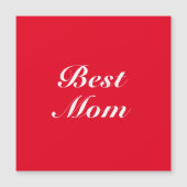 Best mam red klassiek script elegant stijlvol magn (Voorkant)