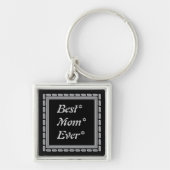 Best mam Silver Lijst Sleutelhanger (Voorkant)