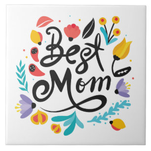 Best mam Tegel Trivet Tegeltje