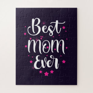 Best mam Text en Little Stars Legpuzzel
