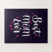 Best mam Text en Little Stars Legpuzzel (Horizontaal)