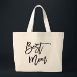 Best mam Trendy Lettering Grote Tote Bag<br><div class="desc">Ideaal voor mama. Bezoek de winkel om meer te zien!</div>