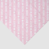 Best mam White op Light Pink Tissue Paper Tissuepapier (Detail)