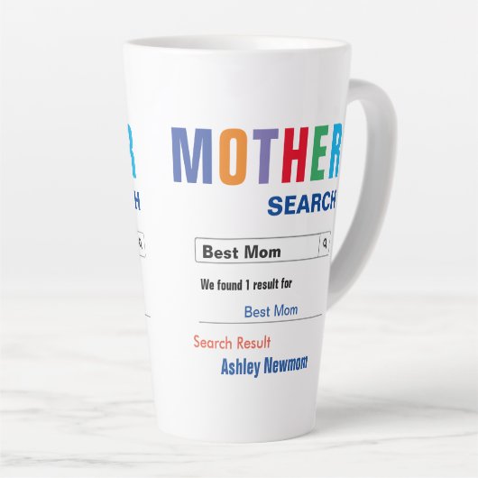 Best mam zoeken latte mok (Rechterhoek)