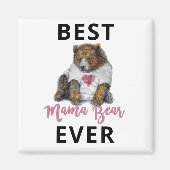 Best Mama Beer Ever Magnet (Voorkant)