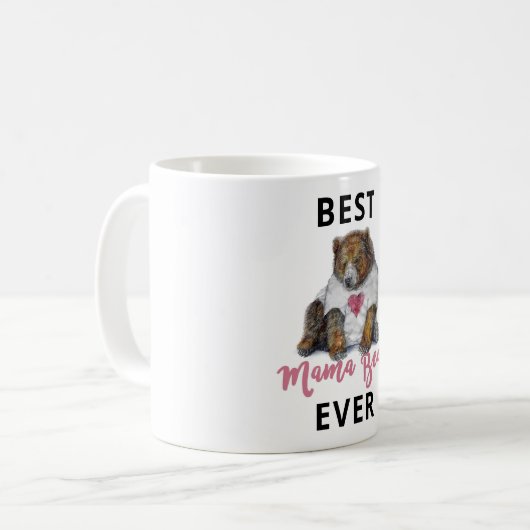 Best Mama Beer ooit Klassieke Mok (Voorkant links)