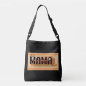 Best Mama Design Mother's Day Crossbody Tas (Achterkant)
