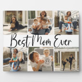 "Best Mama Ever" Keepslag 6 Foto Collage Fotoplaat (Voorkant)