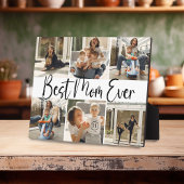 "Best Mama Ever" Keepslag 6 Foto Collage Fotoplaat