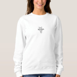Best Mama Ever Love Mom Heart Sweater