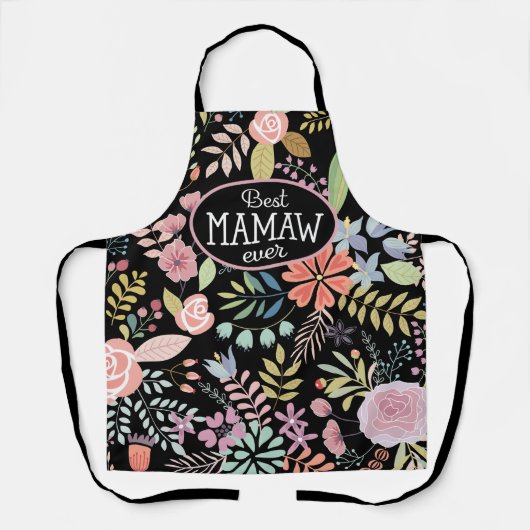 Best Mamaw Ever Grandma Schort (Voorkant)