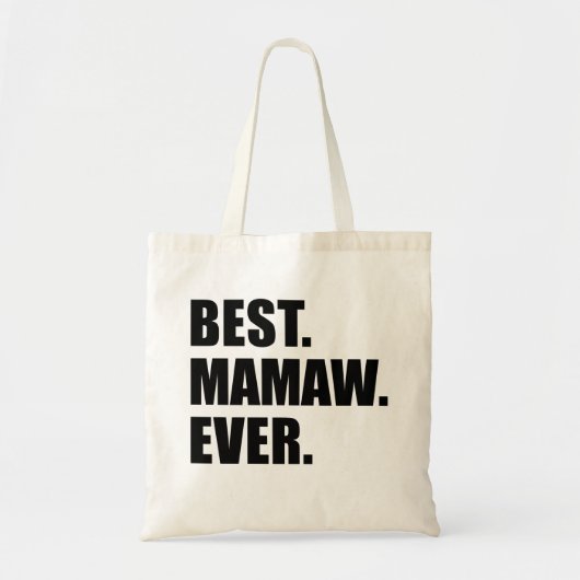 Best Mamaw Ever Grandmoeder Canvas tas (Voorkant)