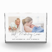 Best mammie ooit 2 Foto's Script 1st Moederdag (Voorkant)