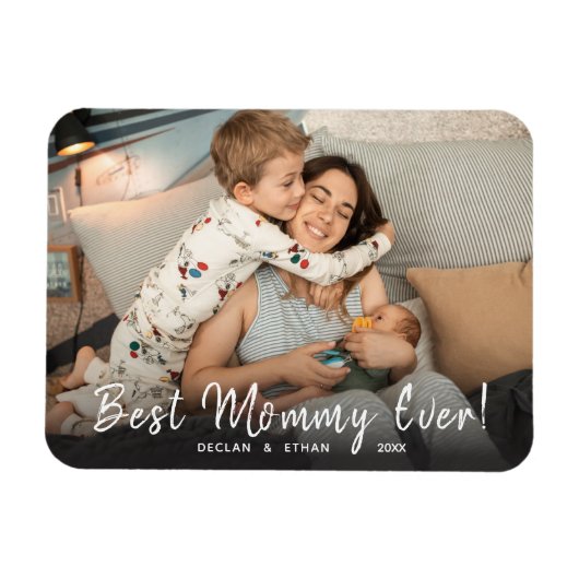 Best mammie ooit Flexibele Photo Magnet Magneet (Horizontaal)