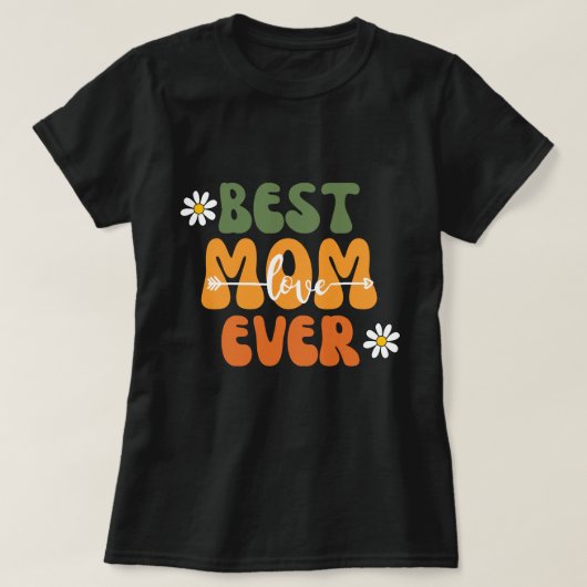 Best mammie ooit Moederdag Familiegeschenken T-shirt (Design voorkant)