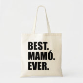 Best Mamo Ever Irish Grandmoeder Canvas tas (Voorkant)