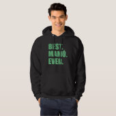 Best Mamo Ever Irish Grandmother Hoodie (Voorkant volledig)