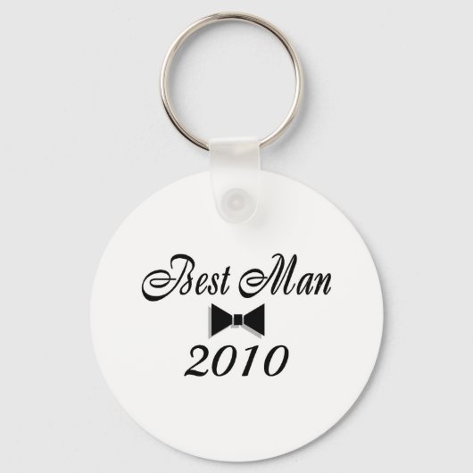 Best Man 2010 Bow Stropdas Sleutelhanger (Voorkant)