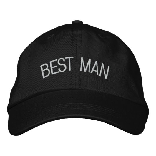 BEST MAN Aangepaste naam BLACK A07C7L Pet (Voorkant)