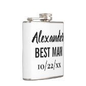 Best Man Bachelor Party Wedding Favor Heupfles (Rechts)