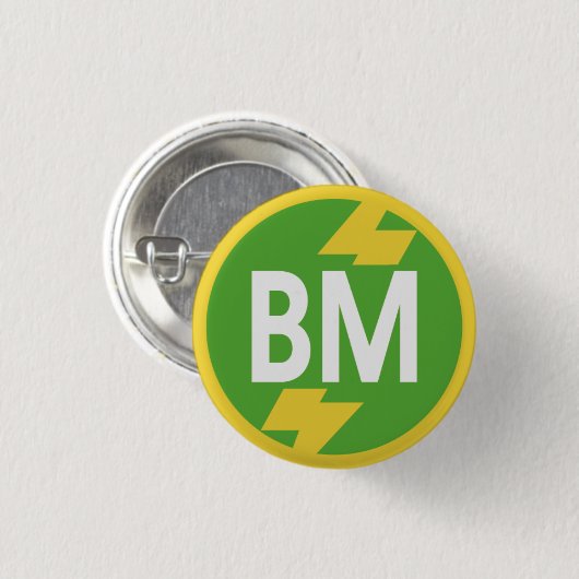 Best Man Badge Ronde Button 3,2 Cm (Voorkant /achterkant)