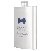 Best Man Blue Bow Stropdas Flacon (Links)