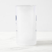 Best Man Blue Bow Stropdas Matglas Bierpul (Center)