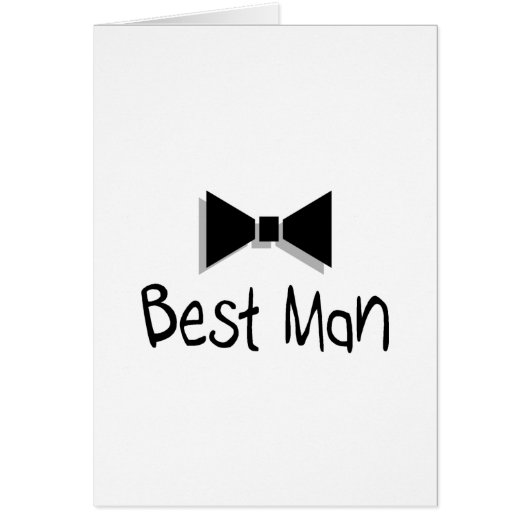 Best Man Bow Stropdas (Voorkant)