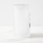 Best Man Bow Stropdas Frosted Beer Mok (Center)