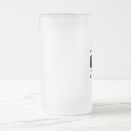 Best Man Bow Stropdas Frosted Beer Mok (Center)