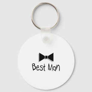 Best Man Bow Stropdas Sleutelhanger