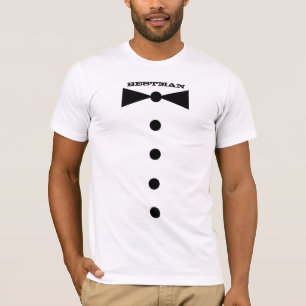 Best Man Bowtie T-shirt
