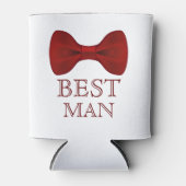 Best Man bruiloft Blikjeskoeler (Voorkant)