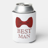 Best Man bruiloft Blikjeskoeler (Blikje Achterkant)