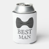 Best Man bruiloft Blikjeskoeler (Blikje Achterkant)