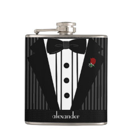 Best Man bruiloft gepersonaliseerd Heupfles