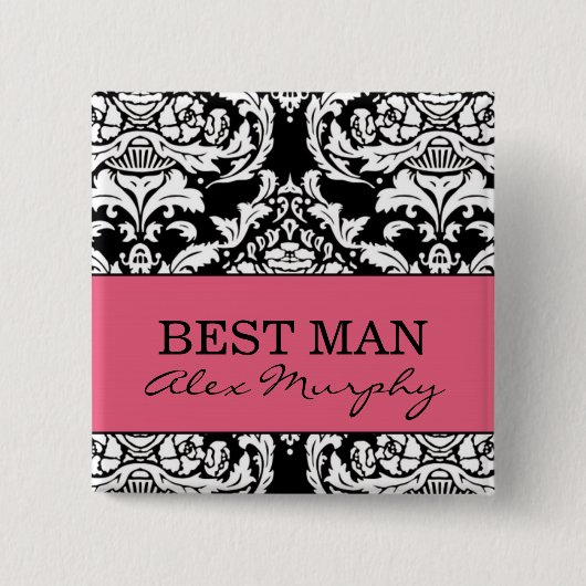 Best Man Button (Voorkant)