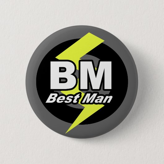 Best Man Button (Voorkant)