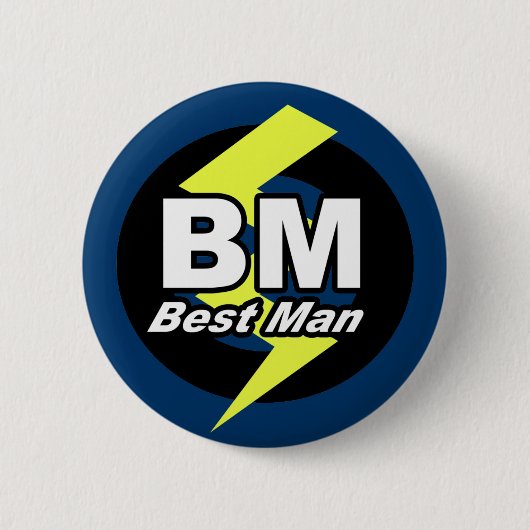 Best Man Button (Voorkant)
