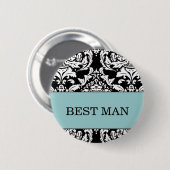 Best Man Button (Voorkant /achterkant)