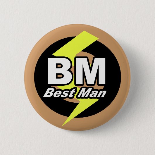 Best Man Button (Voorkant)