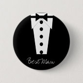 Best Man Button (Voorkant)