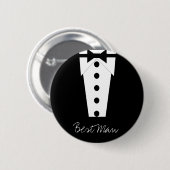 Best Man Button (Voorkant /achterkant)