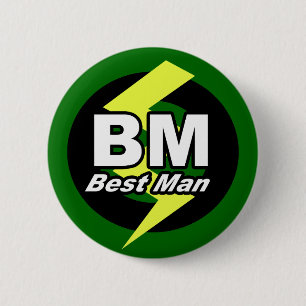 Best Man Button