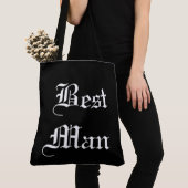 Best Man Canvas tas (Dichtbij)