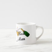 Best Man Champagne Toast Espresso Kop (Rechts)