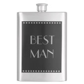 Best Man Classic Flask Flacon (Voorkant)