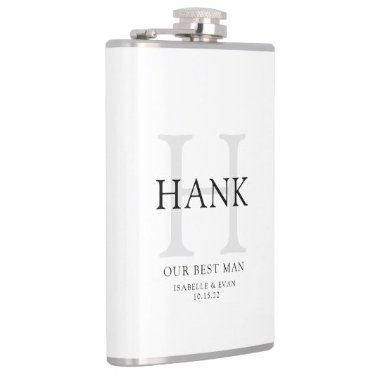 Best Man Drink Kolf Heupfles (Rechts)