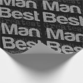 Best Man Extraordinaire Cadeaupapier (Hoek)