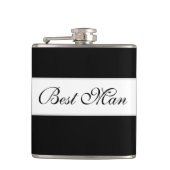 Best Man Flask Heupfles (Voorkant)